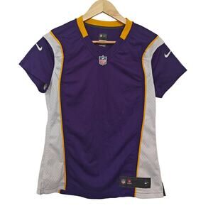 NFL Minnesota Vikings Nike On Field Women’s Purple Jersey Top M